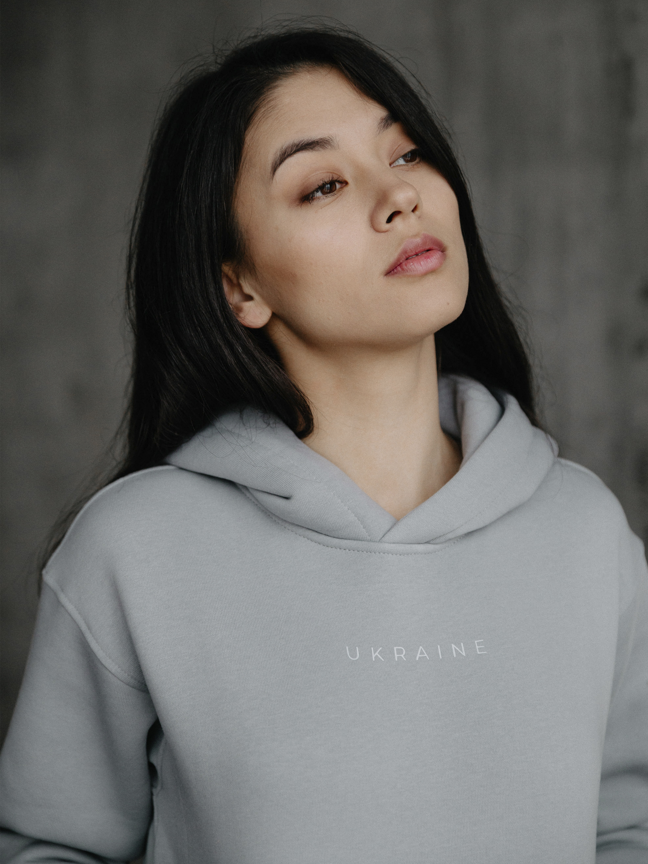 Картинка Худі "UKRAINE"  сіре